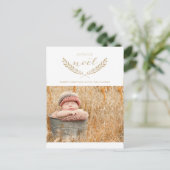 FRÖHLICHE WEIHNACHTEN Wird MODERN HOLIDAY FOTO POS (Stehend Vorderseite)