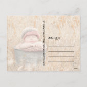 FRÖHLICHE WEIHNACHTEN Wird MODERN HOLIDAY FOTO POS (Rückseite)