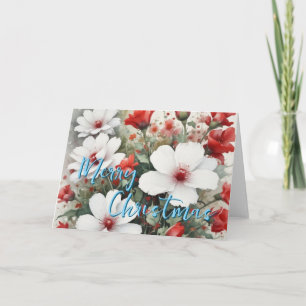 Fröhliche Weihnachts-Familie Neujahrsbotschaft Feiertagskarte