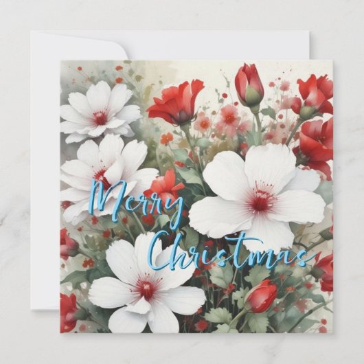 Fröhliche Weihnachts-Familie Neujahrsbotschaft Feiertagskarte (Vorderseite)