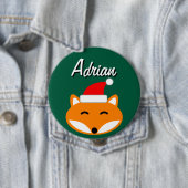 Fröhliche Weihnachts-Party-Buttons mit süßem Weihn Button (Beispiel)