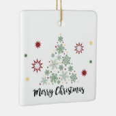 Fröhliche Weihnachtsbaum-Verzierung Keramikornament (Rechts)