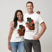 Fröhliche Weihnachtsbeleuchtung T-Shirt (Unisex)