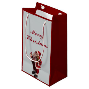 Fröhliche Weihnachtsbrauch-Geschenk-Taschen Kleine Geschenktüte