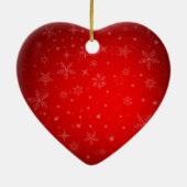 Fröhliche Weihnachtsbrauch-Verzierung Keramikornament (Hinten)