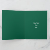 fröhliche Weihnachtsdekoration Karte (Innenseite)