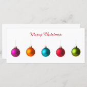 Fröhliche Weihnachtsdekoration mit Text (Vorne/Hinten)