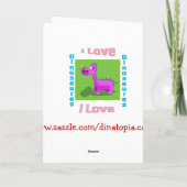 fröhliche Weihnachtsenkelin Feiertagskarte (Rückseite)