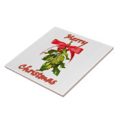 fröhliche Weihnachtsfeier Fliese (Seite)