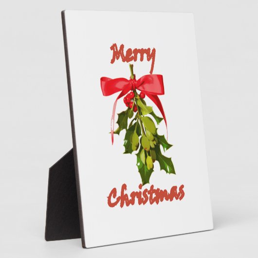 fröhliche Weihnachtsfeier Fotoplatte (Seite)