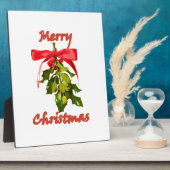 fröhliche Weihnachtsfeier Fotoplatte (Seite)