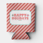 Fröhliche Weihnachtsfeier | Happy Holidays Dosenkühler (Vorderseite)