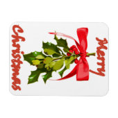 fröhliche Weihnachtsfeier Magnet (Horizontal)