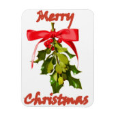 fröhliche Weihnachtsfeier Magnet (Vertikal)
