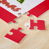 fröhliche Weihnachtsfeier Puzzle (Seite)