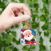 Fröhliche Weihnachtsfeier Schlüsselanhänger (Hand)