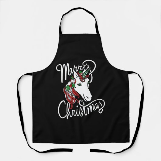 fröhliche Weihnachtsfeier Schürze (Vorderseite)