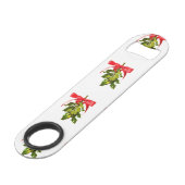 fröhliche Weihnachtsfeier Speedflaschenöffner (Rückseite Schrägansicht)