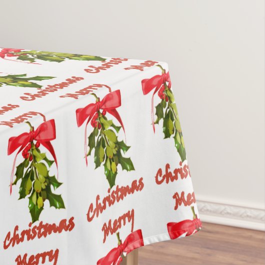 fröhliche Weihnachtsfeier Tischdecke (Beispiel)