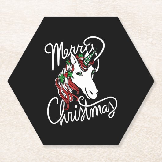 fröhliche Weihnachtsfeier Untersetzer (Vorderseite)