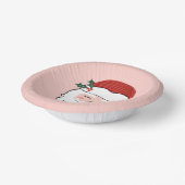 Fröhliche Weihnachtsfeier | Weihnachten Pappteller (Gewinkelt)