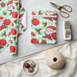 Fröhliche Weihnachtsfeiertage Muster Geschenkpapier