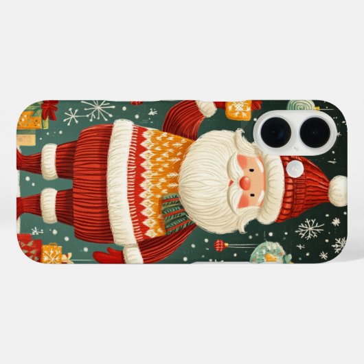 Fröhliche Weihnachtsgeschenke Case-Mate iPhone Hülle (Rückseite (Horizontal))