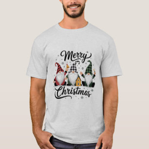 Fröhliche Weihnachtsgnome Süße Weihnachtsfeiertage T-Shirt