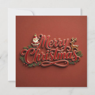 Fröhliche Weihnachtsgrüße Karten