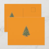 Fröhliche Weihnachtsgrüße Postkarten (Vorne/Hinten)