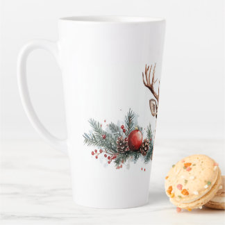 Fröhliche Weihnachtshirsch-Kaffeetassen Milchtasse