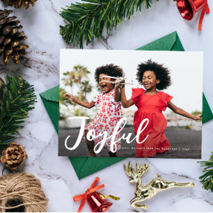 fröhliche Weihnachtskarte Postkarte