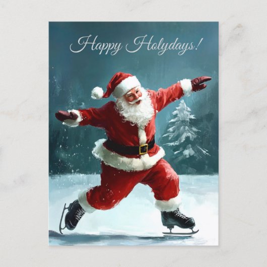 Fröhliche Weihnachtskarte. Weihnachten  (Vorderseite)