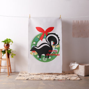 fröhliche Weihnachtskuchen Stoff