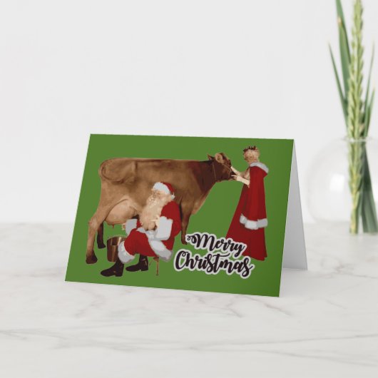 fröhliche Weihnachtslieder Einladung (Vorderseite)