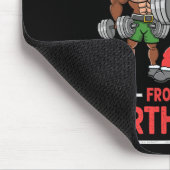 Fröhliche Weihnachtsliftmen aus dem Nordschweizer  Mousepad (Ecke)