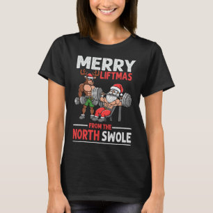 Fröhliche Weihnachtsliftmen aus dem Nordschweizer  T-Shirt