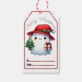 Fröhliche Weihnachtsmarken für Geist! Geschenkanhänger (Vorderseite)