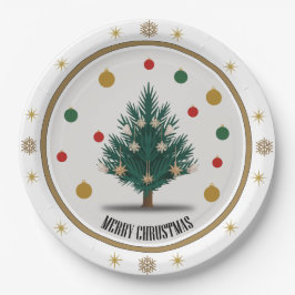 Fröhliche Weihnachtsmomente Pappteller