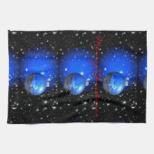 fröhliche Weihnachtsschmuck Küchentuch (Horizontal)