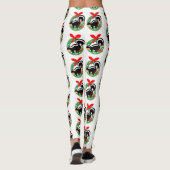 fröhliche Weihnachtssunkene Leggings (Rückseite)