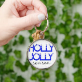 Fröhliche Weihnachtszeit Schlüsselanhänger (Hand)