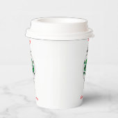 Fröhliche Weihnachtszeitungen Pappbecher (Rechts)