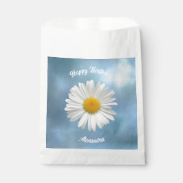 fröhliche Weiße Daisy Geschenktütchen