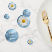 fröhliche Weiße Daisy Konfetti (Gruppe)