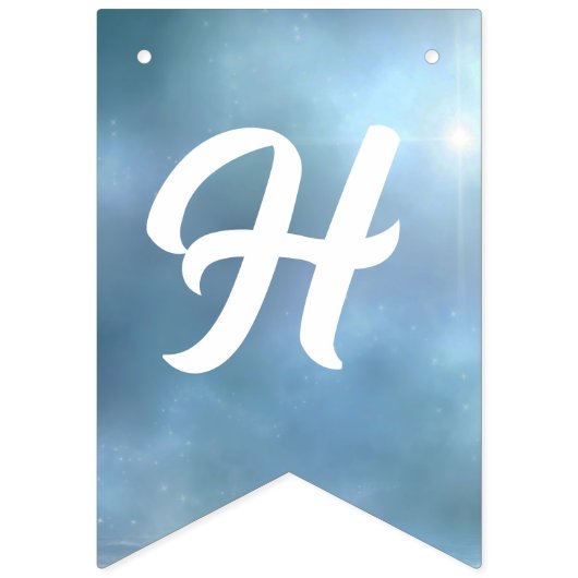 fröhliche Weiße Daisy Wimpelkette (Zweite Fahne)