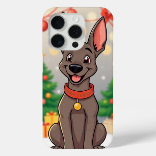 🎄 Fröhliche Welpen Freude ✨ Süße Santa-Hund Feier Case-Mate iPhone Hülle