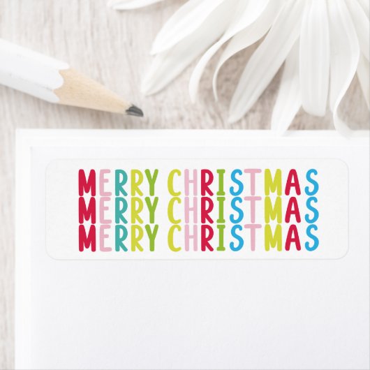 Fröhliche White FroChristmas Wiederholung Text Des (Insitu)