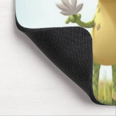 Fröhliche Wiesengang – Bunte Tierfreunde im Frühli Mousepad (Ecke)