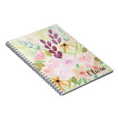 Fröhliche Wildblume Notizblock (Rechte Seite)